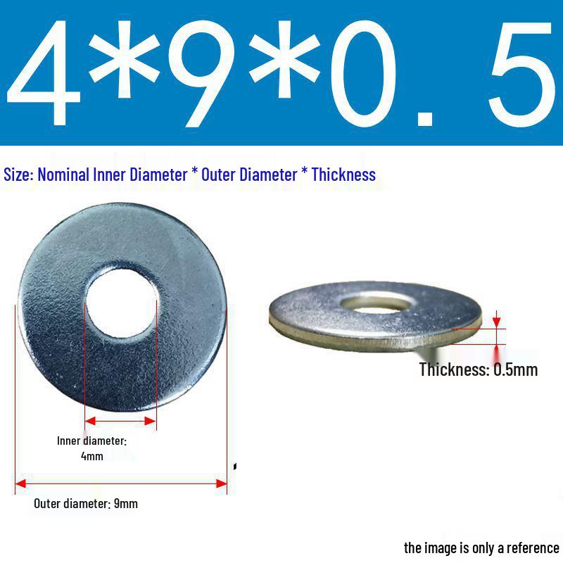 Galvanized Flat Metal Washer Spacer M3-M60