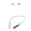 Neckband Bluetooth Earphones With Long Battery Life Wireless Karaoke Monitor Sport Running Headset Stereo Sound ANC BT 5.4