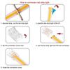 Wire SMD Tape Lights LED Connectors COB Strip Connector Lights Fixed Clamp LED Strip Connector