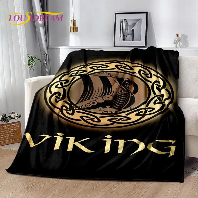 Viking Norse Mythology God Loki Soft Plush Blanket,Flannel Blanket Throw Blanket for Living Room Bedroom Bed Sofa Office Cover