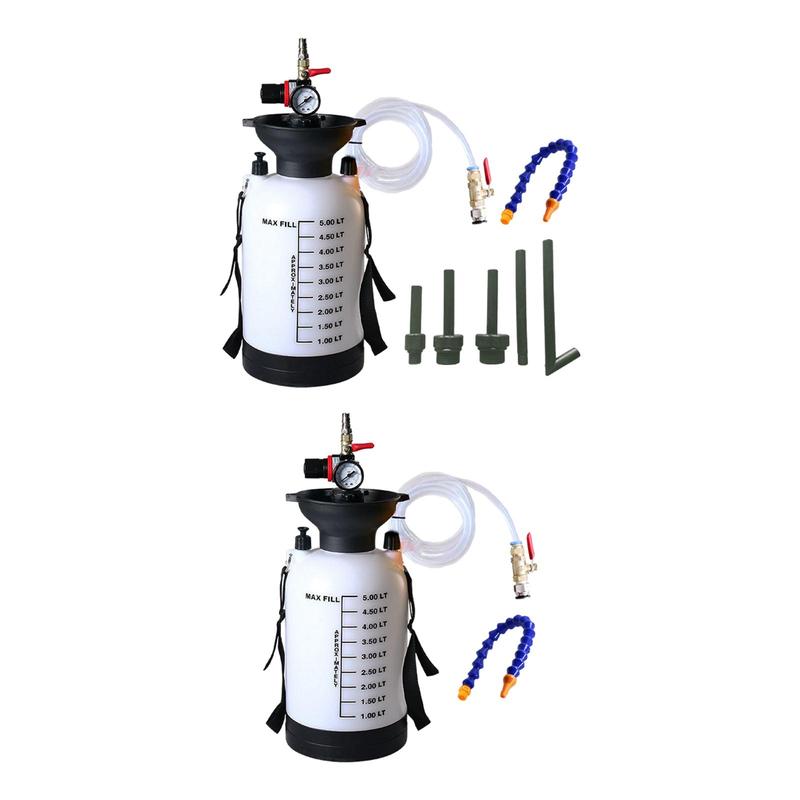 Automotive Transmission Fluid Pump Pneumatic 5L Auto Transmission Fluid Fill Extractor Gear Oil Filler Tank Atf Refill Dispenser