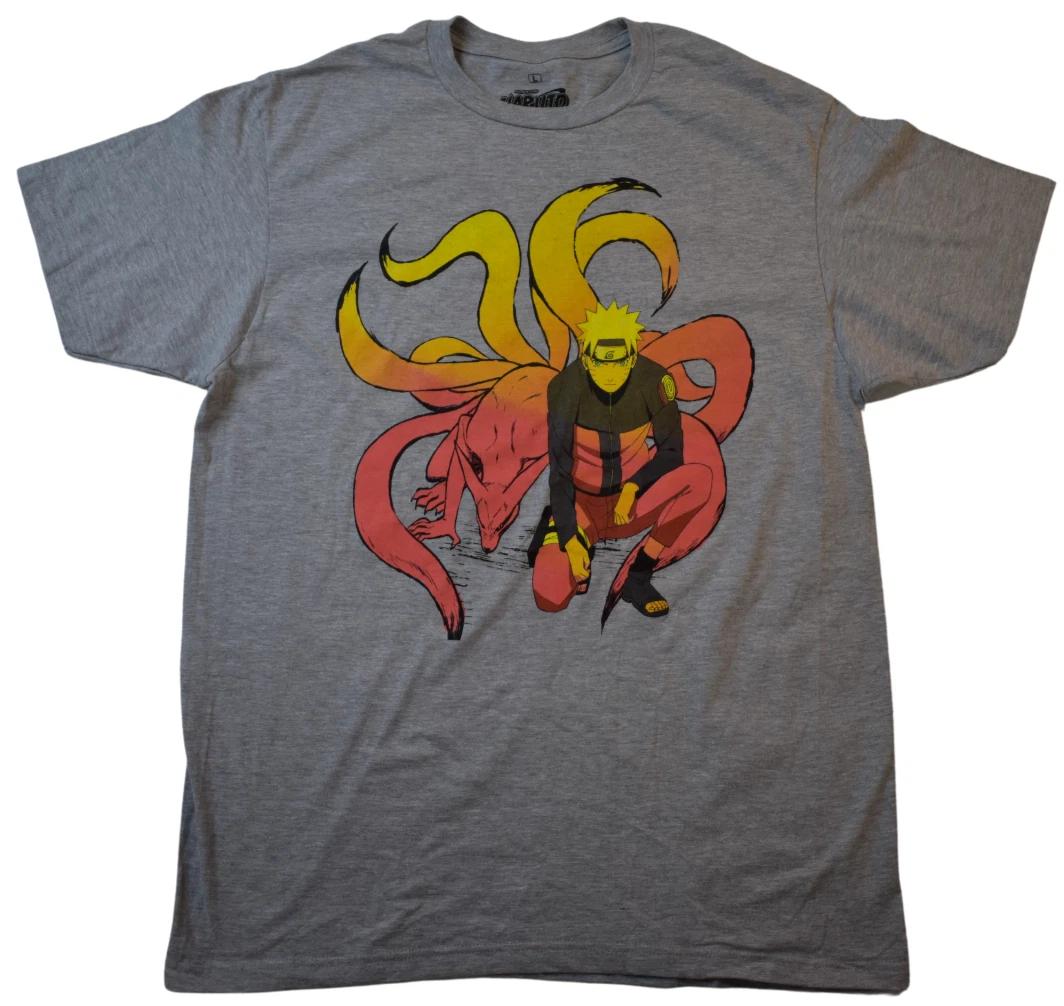 Ripple Junction Mens Naruto Shippuden Gray Shirt NWT Large M