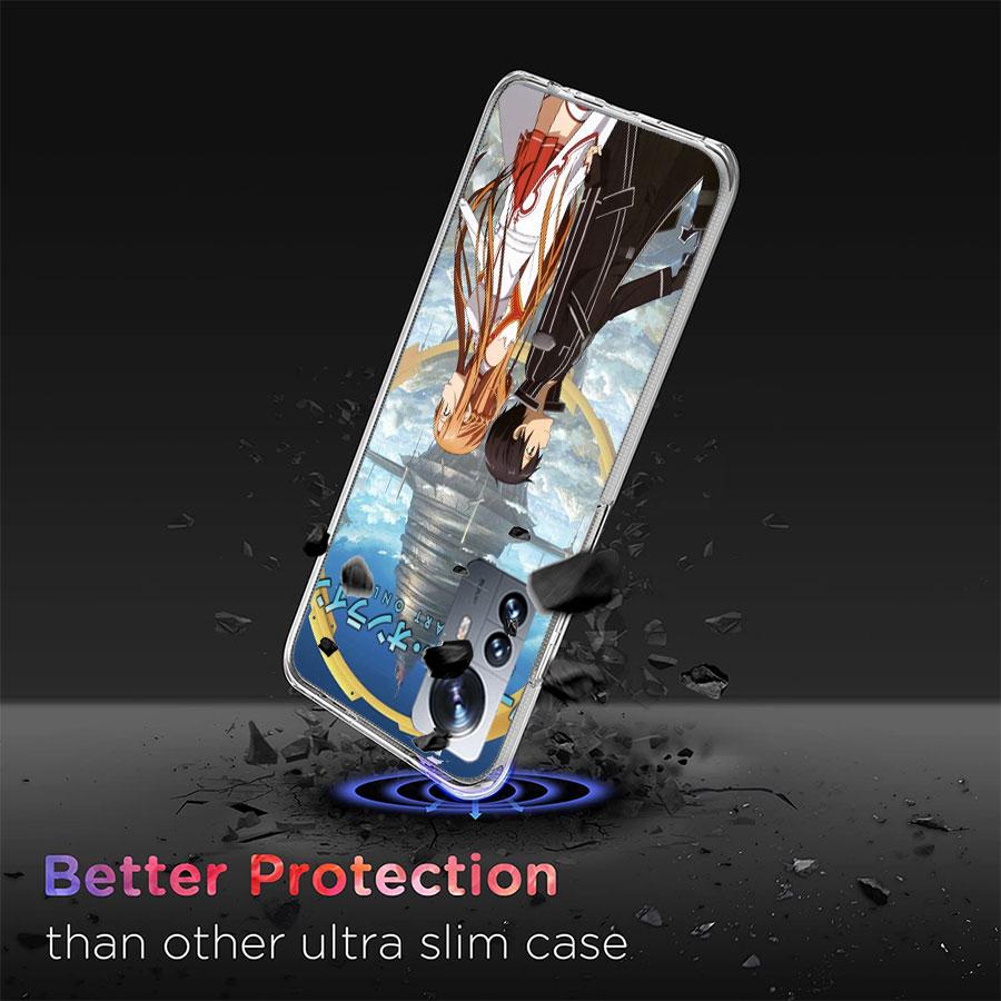 Sword Art Online SAO Anime Phone Case For Redmi Note 15 Pro 5G 14 13 12 Pro Plus 11 11T 11E 11S 10 Pro 10S 9 9S Cover Cell Clear