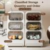 Removable Desktop Slanting Organizer Large Capacity Slanted Pen Holder  Cosmetic Storage