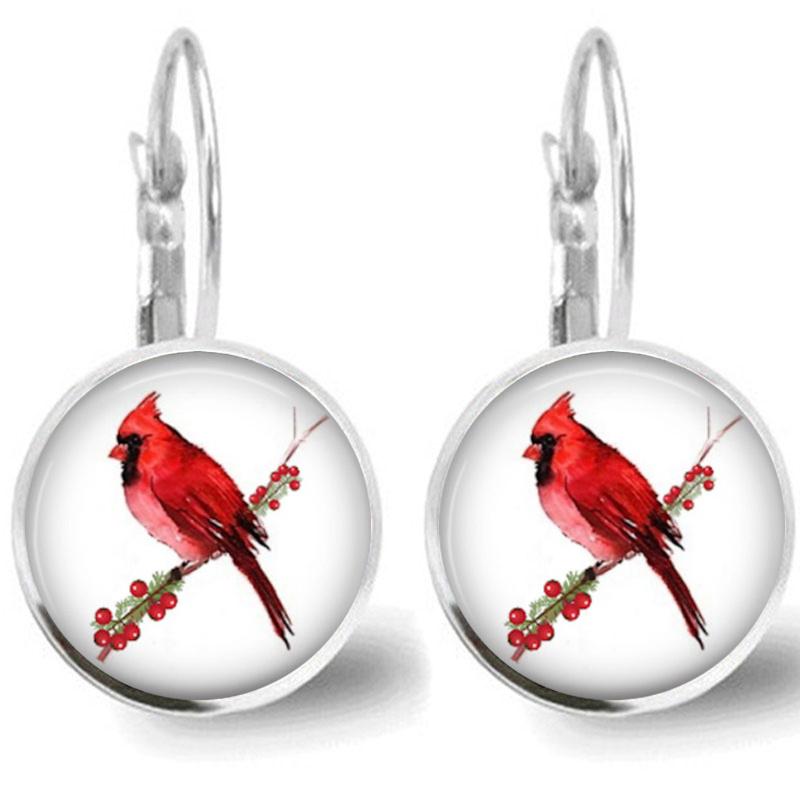 Fashion Earring Y2K Vintage Marigold Time Gem Flower Ear Buckle