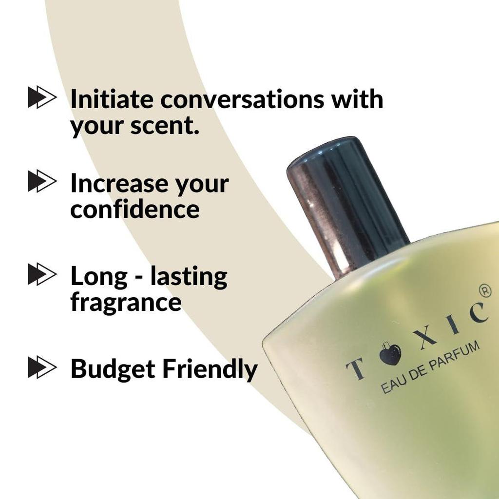 Toxic Icon Perfume for Him/Her | Luxury Gift | 60ml | Woody Aromatic Accords | Unisex Eau de Parfum Spray for Men & Women