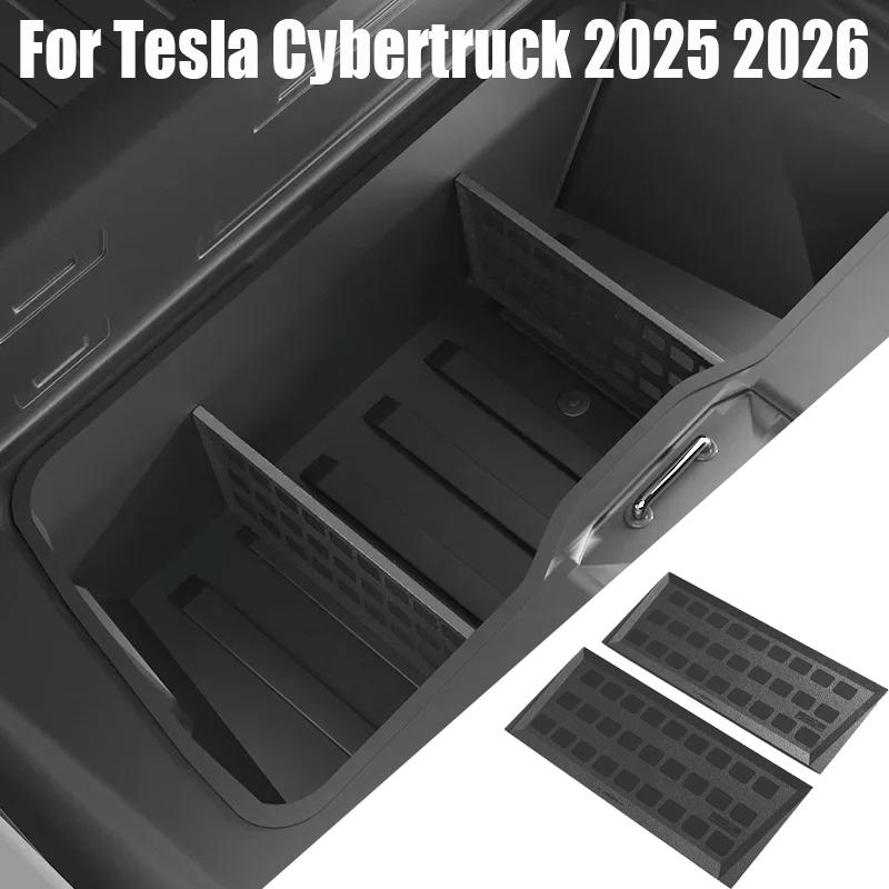 Lower Layer Trunk Combination Partition For Tesla Cybertruck 2024 2025 Truck Bed Container Organizer Board Interior Accessories