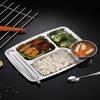 Molona Stainless Steel Divided Meal Tray Set