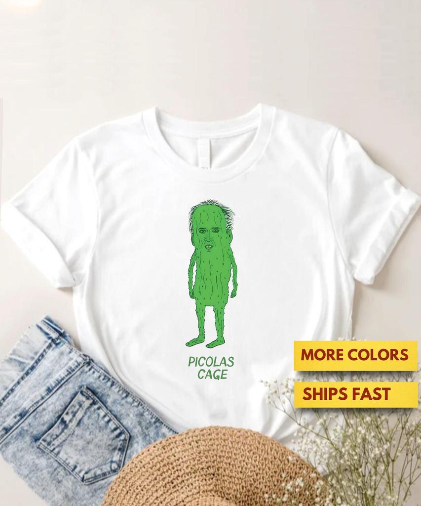 Funny Picolas Cage T shirt, Funny Pickle Shirt, Pickle Pun Premium Ultra Soft SweaT shirt