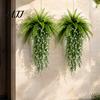 Realistic Plastic Vines 1/3/4Pcs Hanging Artificial Flower Decoration, UV Resistant Fake Fern & Floral Easy Care Plants Vine, Wall Faux for
