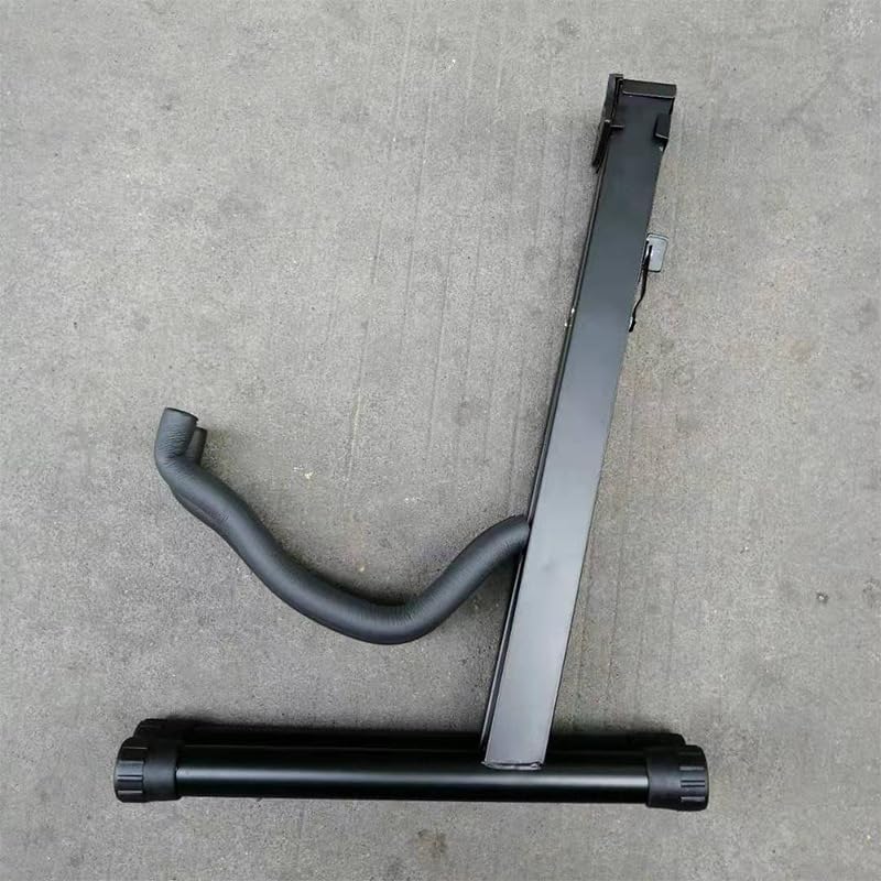 Stable Folding Guitar Stand for and Bass Black Acoustic, Electric, Guitars,