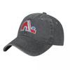 Quebec Nordiques Vintage Logo Kids Baseball Cap F New Hat Golf Wear Hard Hat Womens Hats Unisexs