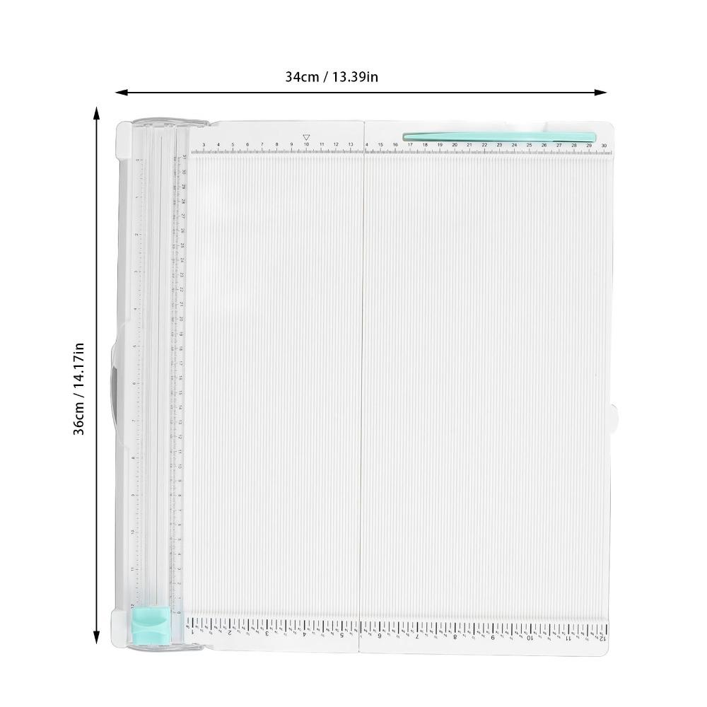 36x34cm Paper Cutter Plastic Folding Scorer Scrapbook and Stamp Paper Trimmer  Scrapbooking
