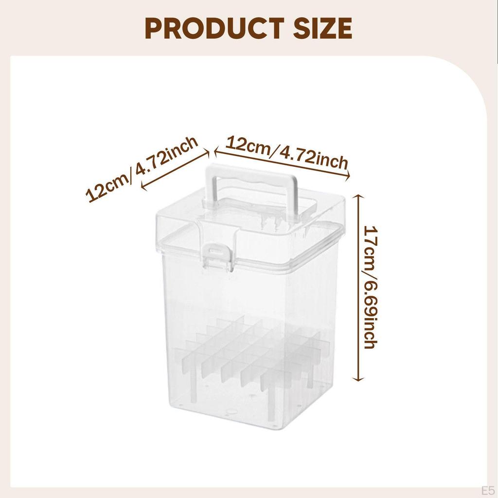 Marker Carrying Case Art Supplies Multifunctional with Handle Storage Container Box