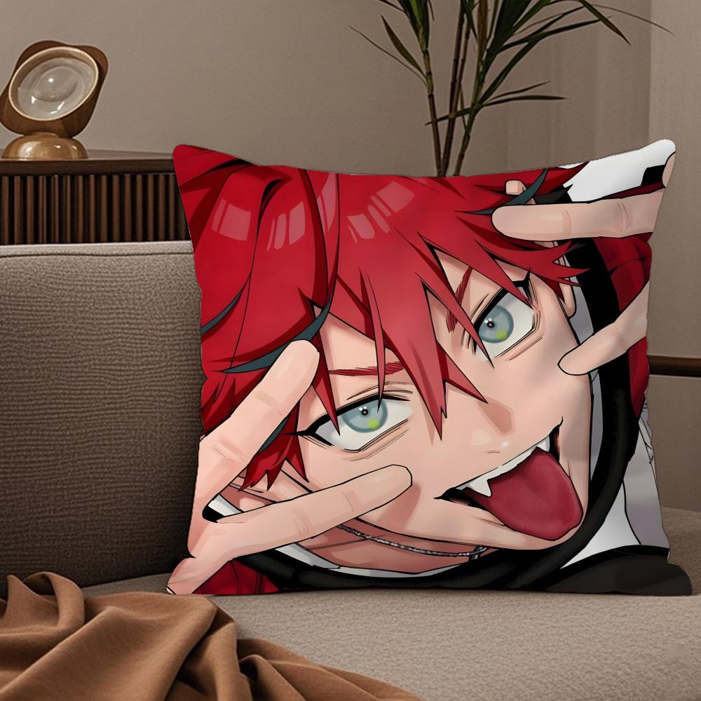 Gokurakugai Pillow Case Silky Elegant Comfort Sofa Bed Invisible Zipper