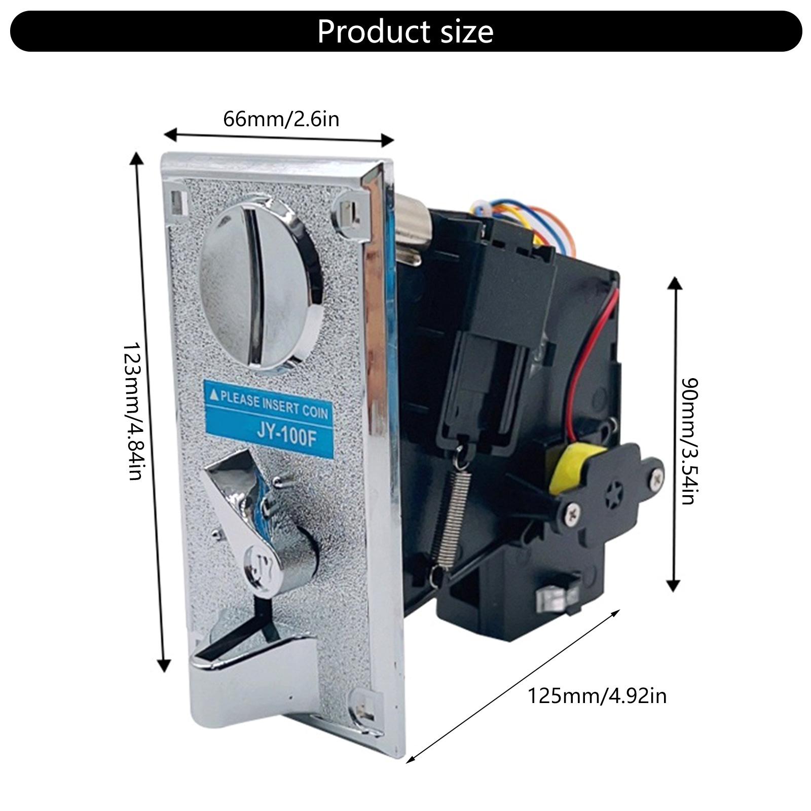 

12V Electronic Coin Chooser With Sample Symbol Arrange Consistent Amusement Equipment And Vending Systems 1