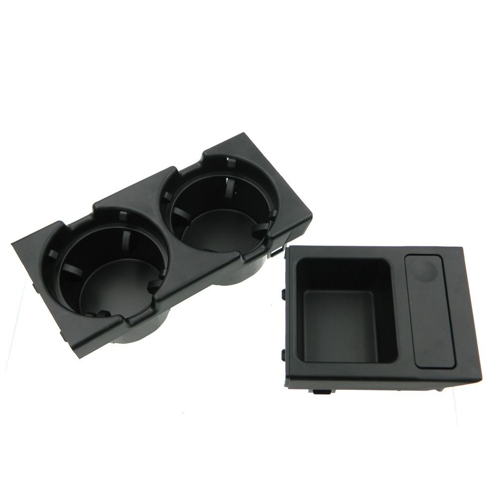 ABS Car Center Console Storage Box Multi-functional Car Cup Holder for BMW E46 Series 1999-2006