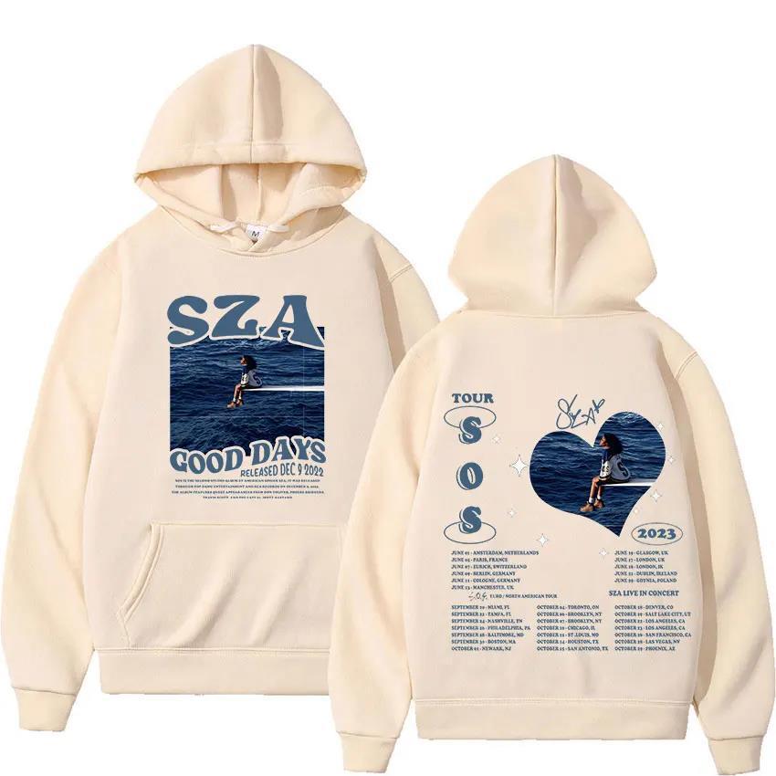 SZA SOS Good Days Hoodie 2025 Concert Tour Women Unisex Hoodies 