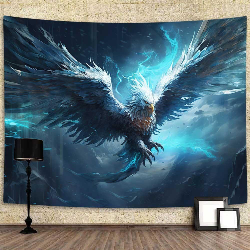 Purple Giant Dragon Tapestry 75x100 чёрный