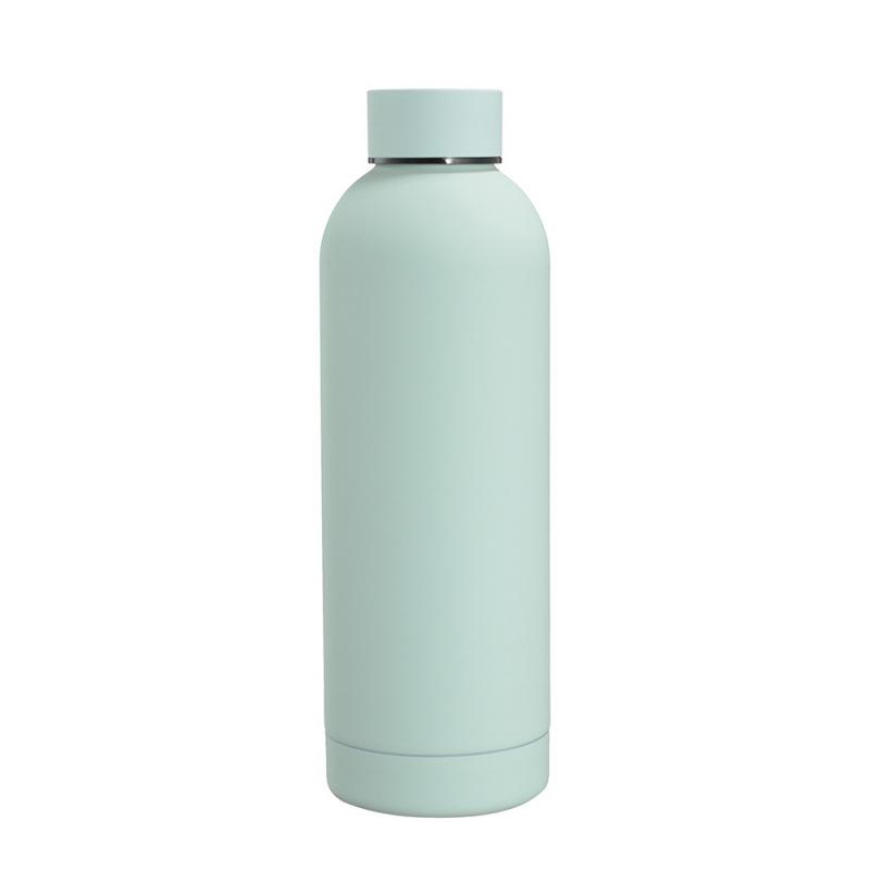 304 Stainless Steel Double-Layer Vacuum Insulated Matte Sports Water Bottle