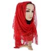60x170cm Lace Fringe Hijab, Headscarf Shawl for Women