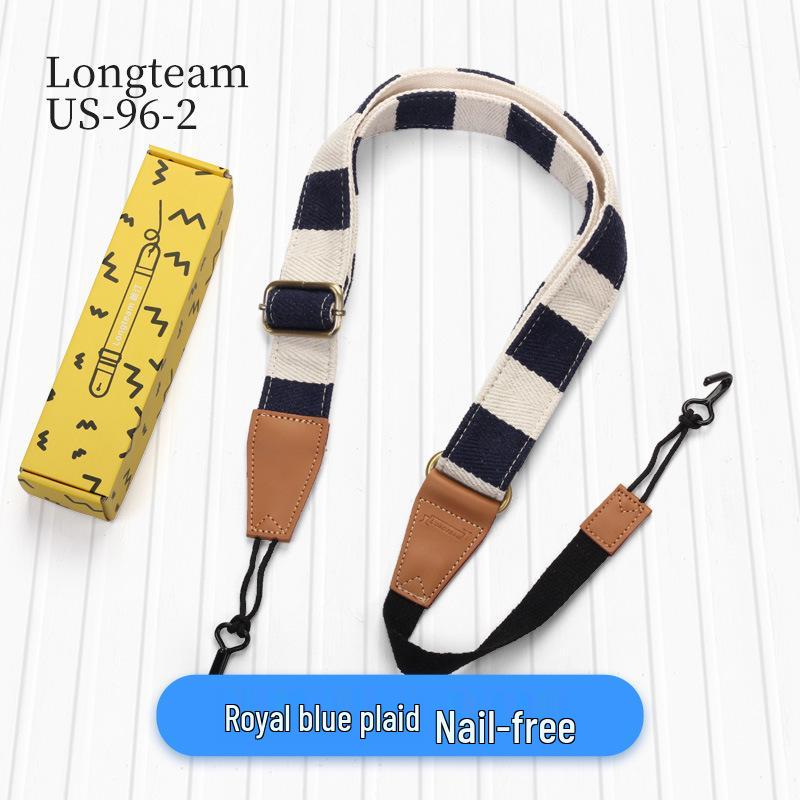 

No-Drill Crossbody Cotton Ukulele Strap Punch-Free Ukulele Strap