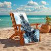 1Pc Future Soldier Armor Beach Towel Quick Dry Multiuse For Beach Pool Gym Yoga Home Travel Christmas Halloween Xmas Gift G1146