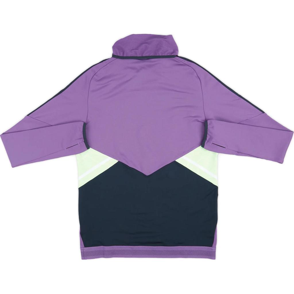 Adidas Real Madrid Pro Training Top Long Sleeve Football Shirt Unisex tops Purple HT8795