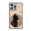 Airbag Electroplating Shell Apple 16promax Cute National Style Cat Iphone17 Four Corners Anti-drop 15 Protective Cover 13