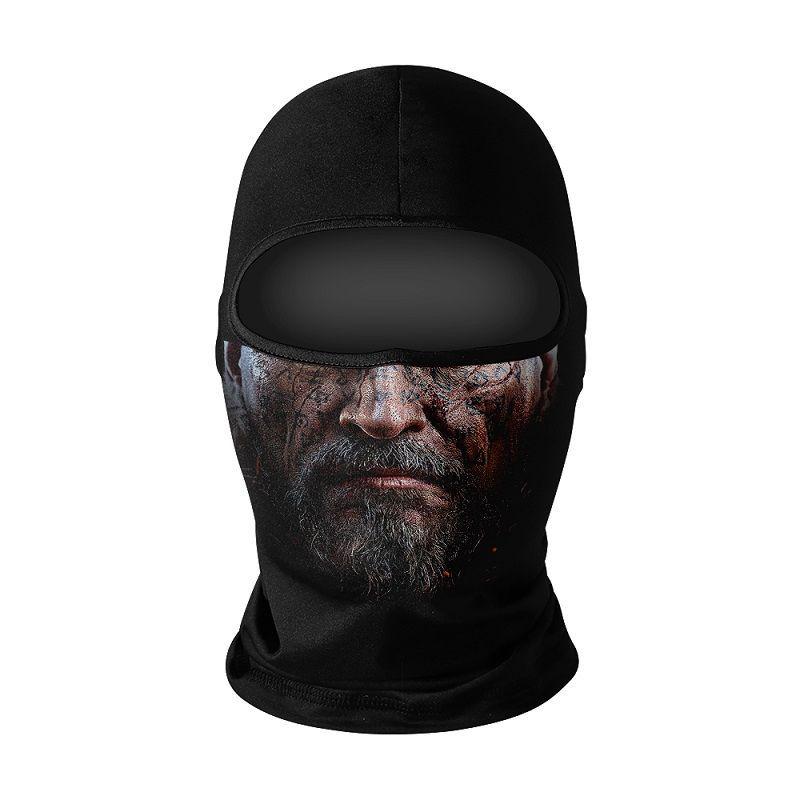 Unisex Ice Silk Breathable Motorcycle Face Mask for Summer Riding & Sun Protection
