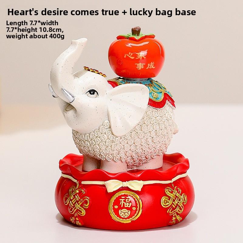 A Pig-shaped Figurine As A Gift for Housewarming or Office Opening, Designed To Bring Good Luck and Success.