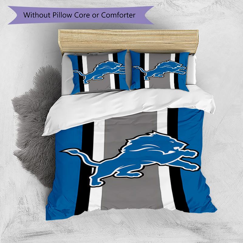 3pcs Football Team (14) Design Cover Set - HD Printed Bedding with 1 Cover and 2 Pillowcases - Perfect for Home and Dorm Decor