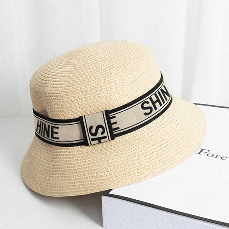 ЛЕТНЯЯ ПОВСЕДНЕВНАЯ ШЛЯПА-ВЕДРО 4 ЦВЕТА CH081 beige