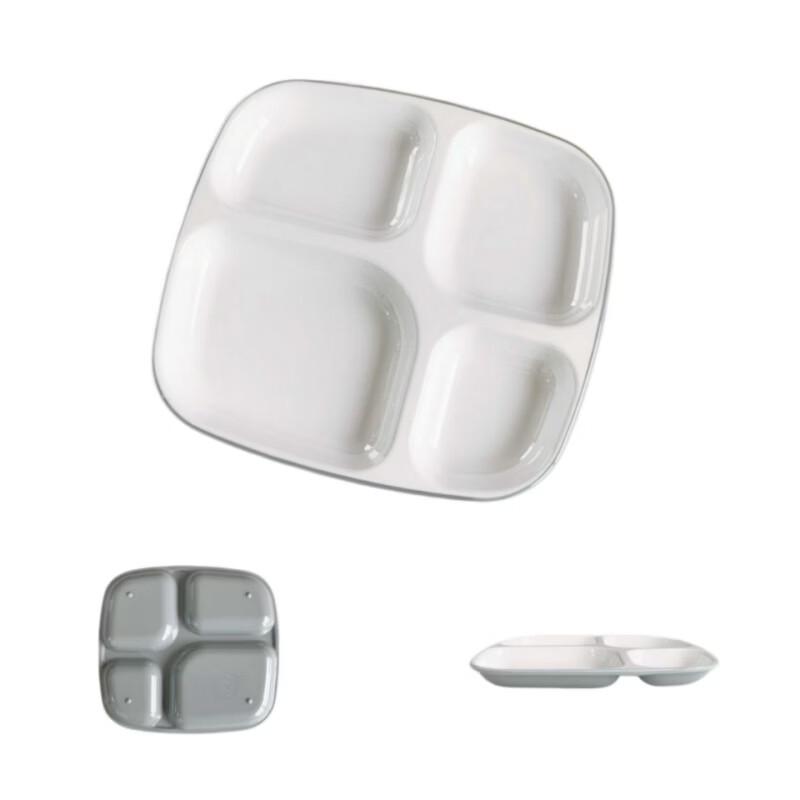 Assiettes repas compartimentées en mélamine DISHJOY