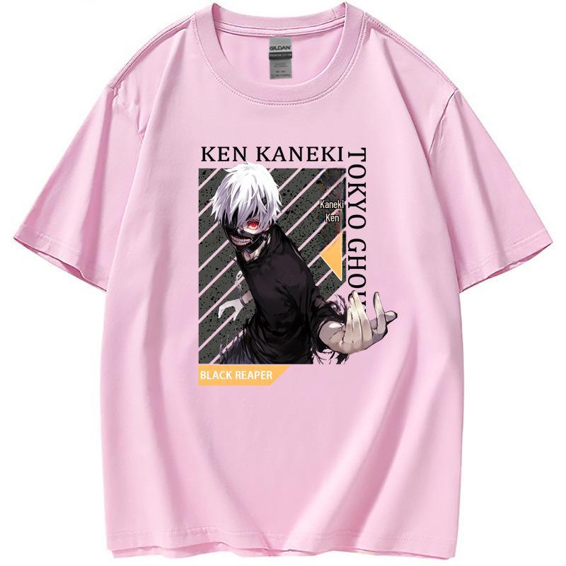 2021 Tokyo Ghoul Anime Fashion Short-Sleeve T-Shirts for Adults