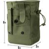 Tactical Molle Dump Pouch Drastring Ammo Bag Adjustable Universal Holster Bag Holster Bag for Airsoft Paintball Hunting Gear