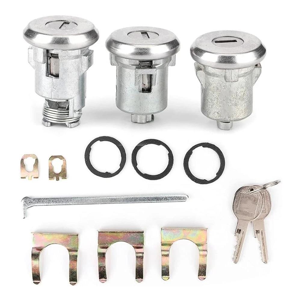 Car Door Lock Cylinder Replacement  Kits 654394765282 For Buick Skylark For Chevrolet Air For Biscayne For Camaro For Pontiac 1set