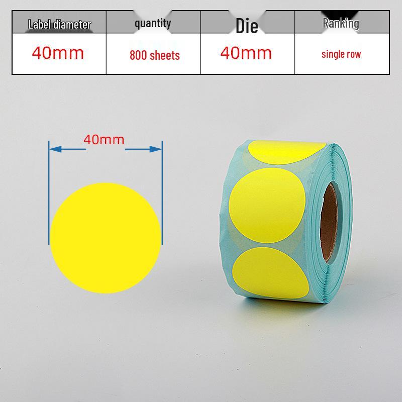 Waterproof Adhesive Thermal Barcode Stickers - Various Sizes