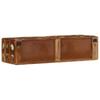 Wall Mounted TV Cabinet 100 X 32 X 25 Cm Reclaimed Solid Wood