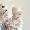 Tentacle Labeled Fetal Hat Baby Hat Spring and Autumn Excellent Birth Baby Baby Travel Windproof Pullover Hat