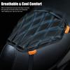 Motorcycle Seat Cushion, Breathable Pressure Relief Seat Cover, Shock Absorbing Pad for Long Rides L