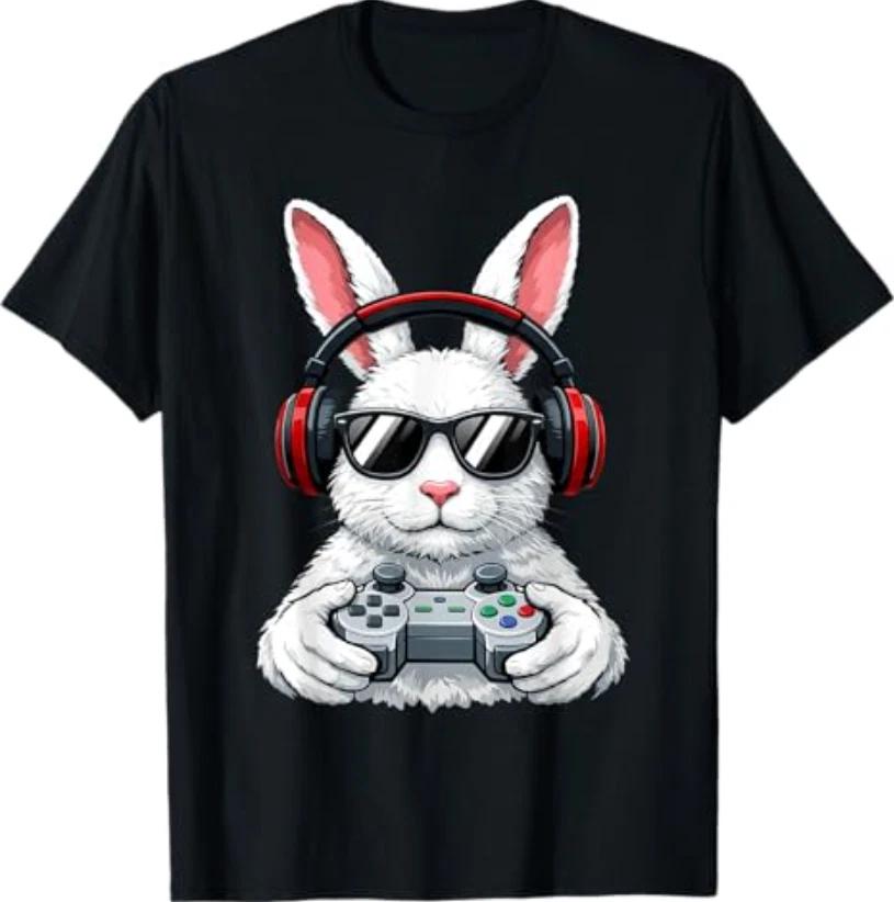 

Easter Video Game Bunny Eggs Hunt Game Kiver T-Shirt M