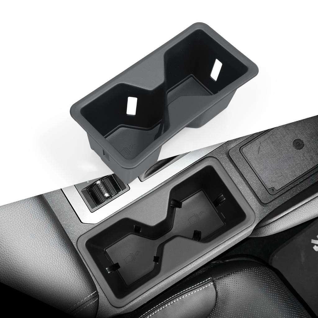 For Toyota Land Cruiser Prado 2025 J250 Vannkoppholder Oppbevaringsboks Støtdempende Brett Ryddige Biltilbehør