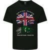 British Grown Pakistan Roots Flag Unisexs Light Cotton TShirt
