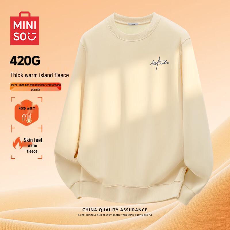 MINISO Herr Rundhals Pullover Sweatshirt