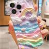 Rainbow Bridge Anti-Drop Clear Case for iPhone 14/15/16/17 Pro Max Series