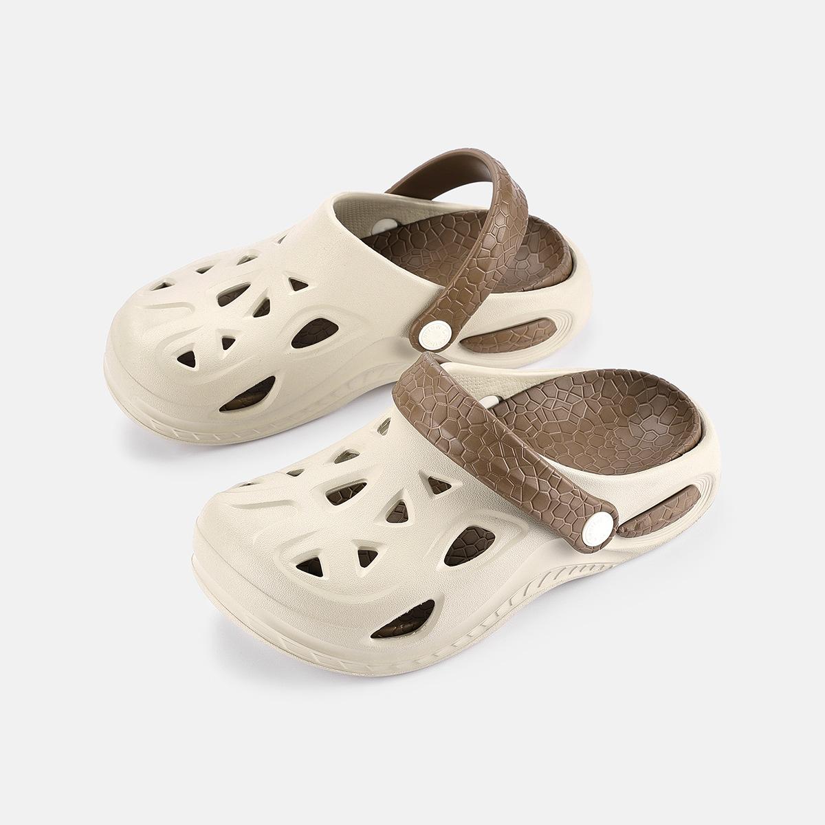 

Hole-shaped Shoes - Large Children s Casual Anti-slip Sandals for Beach Use 250 абрикосовий