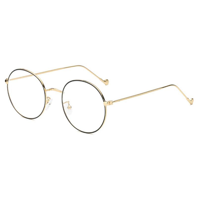 Fashion Metal Round Frame Reading Glasses Men Women Small Optical Unisex Eyewear +50 +75 +100 +150 +200 +250 To +600