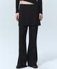 Nigaennikol Bootcut Layered Pantskirt_Black