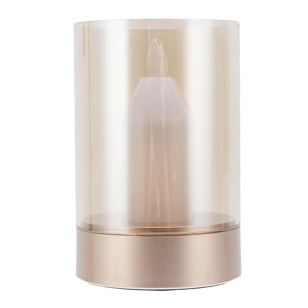Flameless LED Light Candle with Motion Sensor Gesture Control Rechargeable Battery Operated LED Candle Night Light for